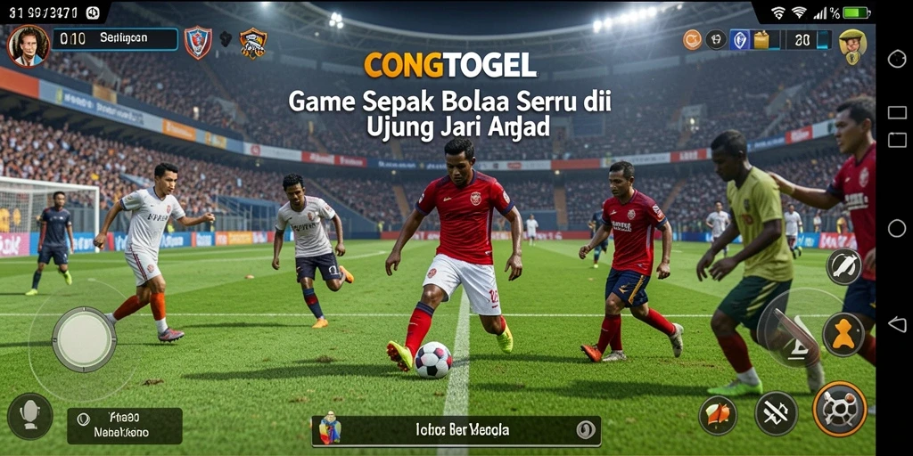 Tampilan gameplay mendebarkan di CONGTOGEL yang memukau.