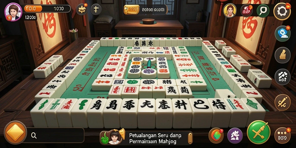 Tampilan gameplay seru dari POLOTOTO yang penuh warna.